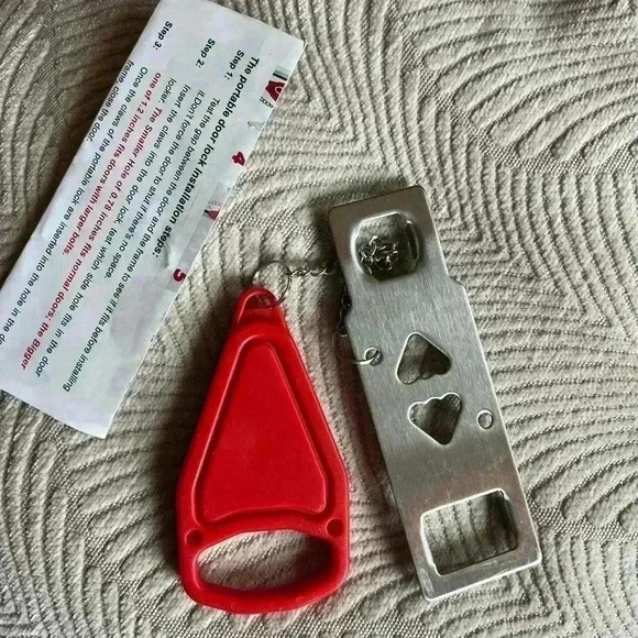 Portable Door Lock Home Security Door Lock Travel Hotel Home Apartment College - Picture 3 of 10